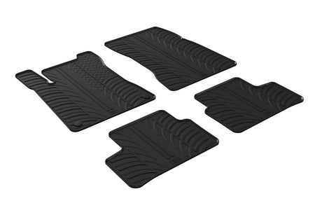 Tappetini gomma Mercedes A 5p 06/18> Mercedes B 02/19> Mercedes GLA 04/20> 24568