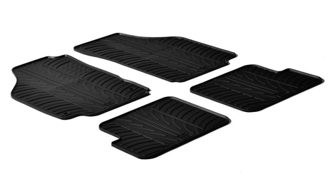 Tappetini gomma Lancia Ypsilon 3p 09/03>05/11 Unyca 3p 06/11>12/13 24610