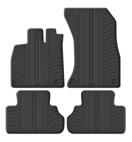 Lampa Set tappeti su misura in gomma - compatibile per Audi Q5 5p (01/25>) automatico, Mhev 24694