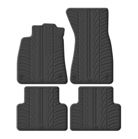 Lampa Set tappeti su misura in gomma - compatibile per Audi A5 Avant (09/24>) automatico 24696