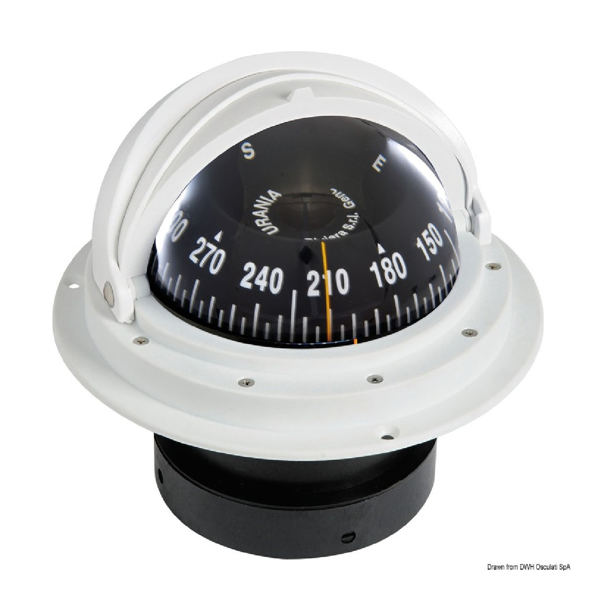 Riviera Bussola da incasso + apertura telescopica avvolgente Urani 4" (BU8 - BU10)