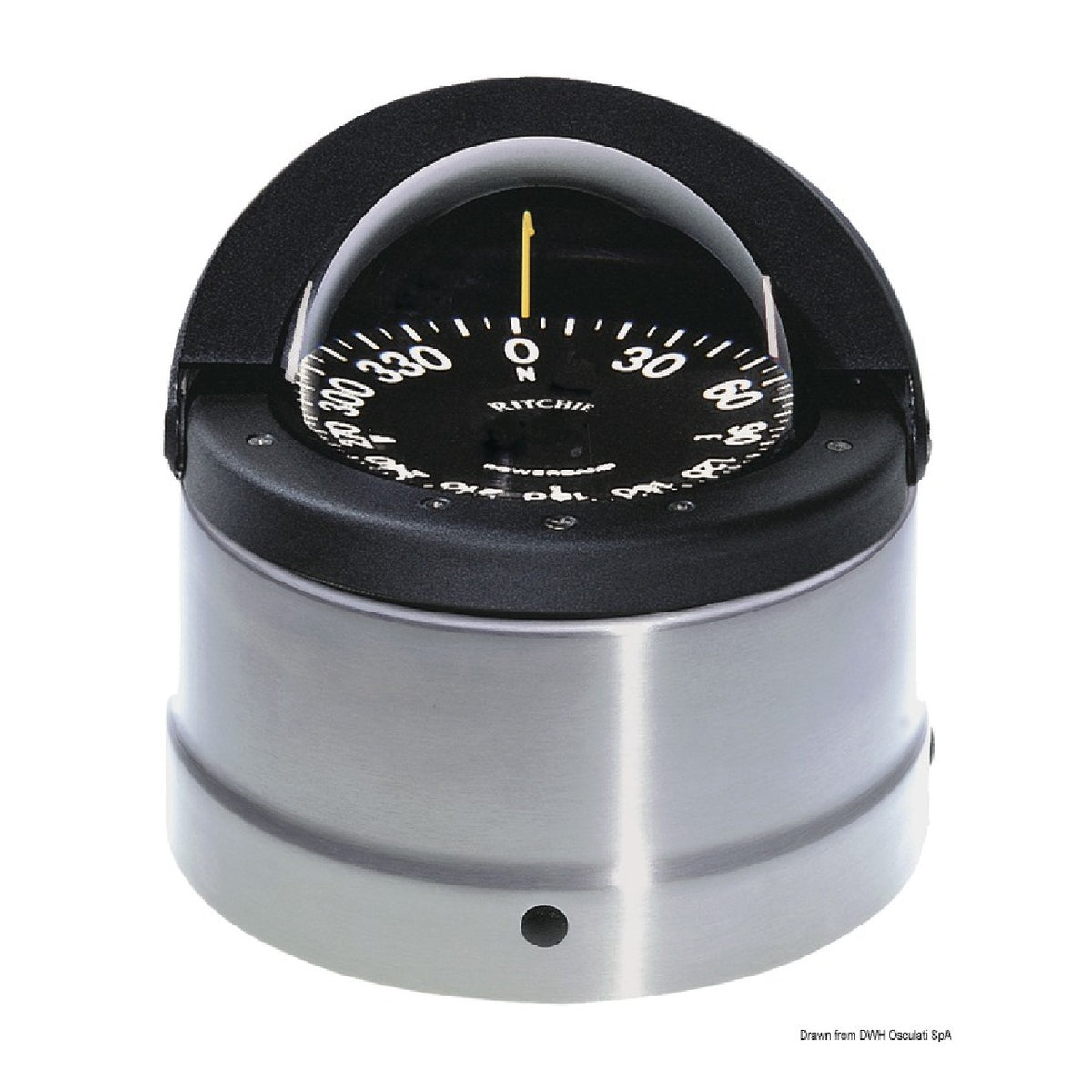 Ritchie Navigationskompasse 4 1/2 Zoll (114 mm) mit Kompensatoren und Licht