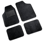 Lampa Cosmo Tappetini Auto in Moquette Universali Nero - Set da 4 pz