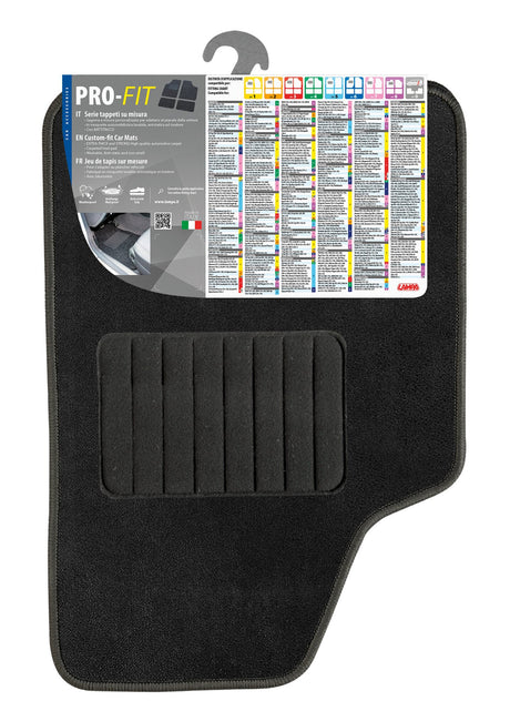 Lampa Pro-Fit, serie tappeti su misura - PF-4 - Nero 25154