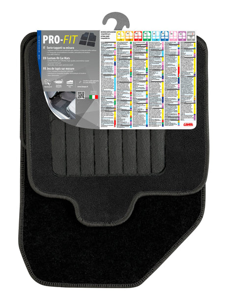 Lampa Pro-Fit, serie tappeti su misura - PF-8 - Nero 25158