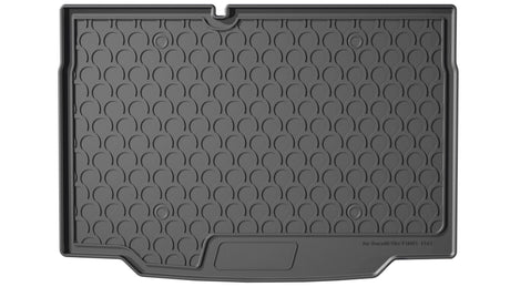 Vasca baule gomma Renault Clio V 5p (08/19>) baule basso con ruota di scorta 25422