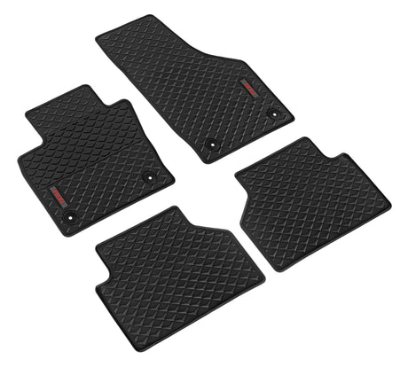 Pilot Pilot, set tappeti su misura in eco gomma - Audi Q3 (10/11>12/18)