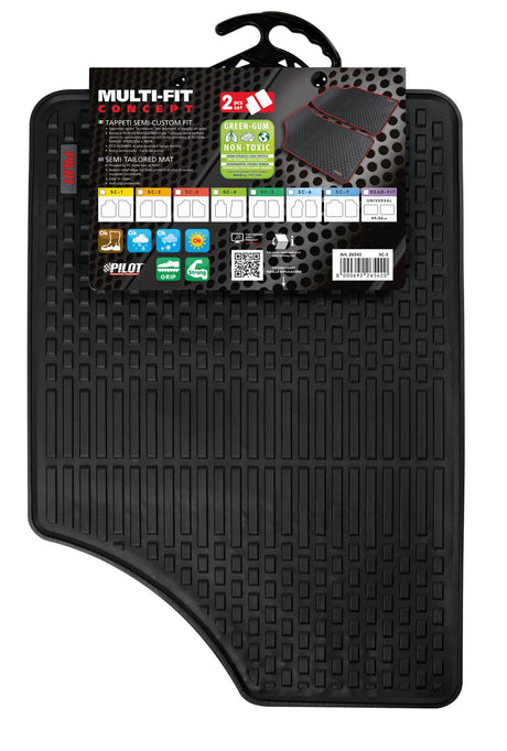 Pilot Multi-Fit Concept, tappeti semi-custom-fit, 2 pz - SC-3 - Anteriore