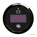 Osculati Digitalvoltmeter 8/32 V Schwarz/Schwarz 27.320.40