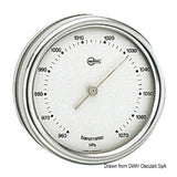 Barigo Barometro Orion quadrante argento