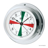 Reloj Barigo con sectores de radio cromados