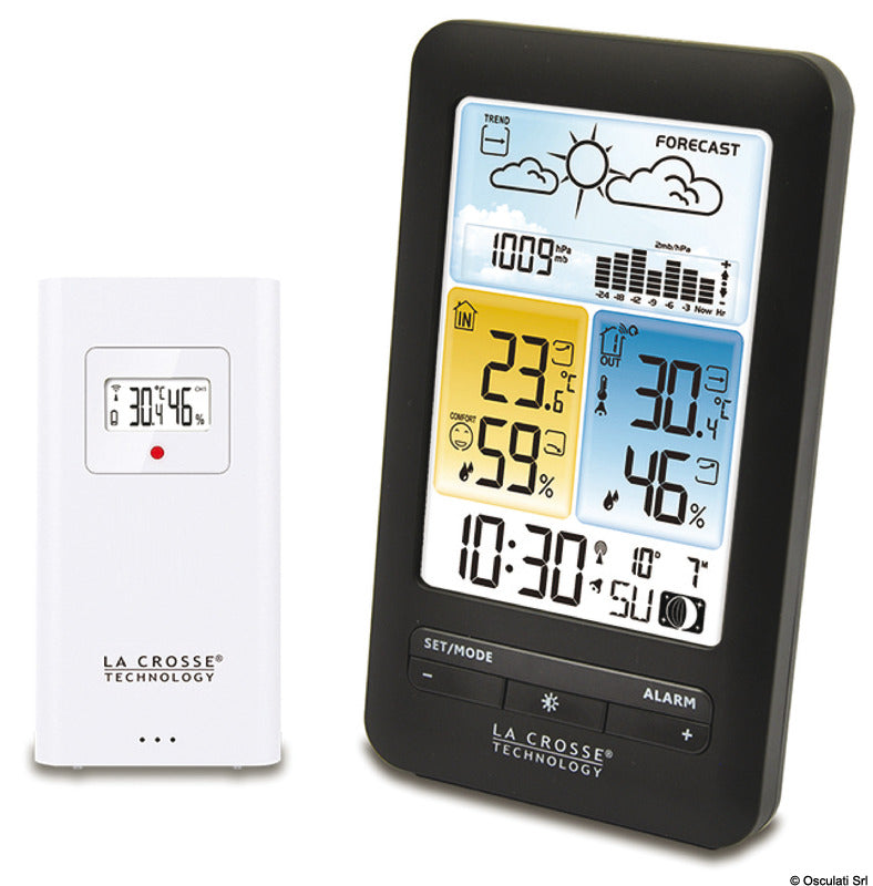 La Crosse Kompakte funkgesteuerte Wetterstation
