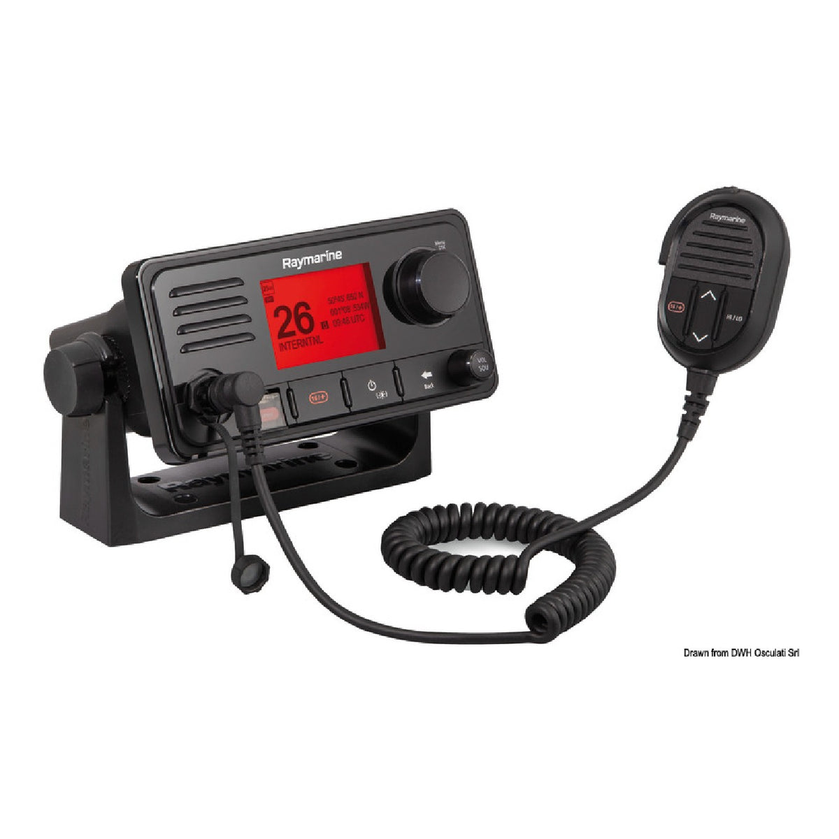 Raymarine Ray73 VHF con GPS y receptor AIS integrado