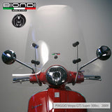Biondi Parabrezza Club Trasparente + Kit Attacchi PARVISA Vittoria 50 cc. 2010