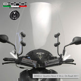 Biondi Parabrezza Pro Trasparente + Attacchi Spirit Electric Power 2008