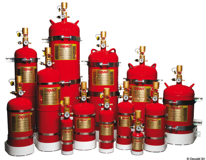 Fireboy Extintor automático/manual gas 13,4 kg