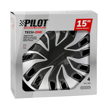 Pilot Gyro-Van - Set 4 copricerchi per furgoni / camper -  15"