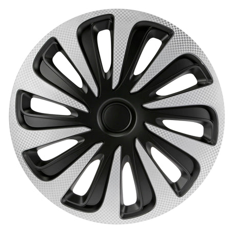 Pilot Kojin Carbon Silver-Black - Set 4 copricerchi -  15"