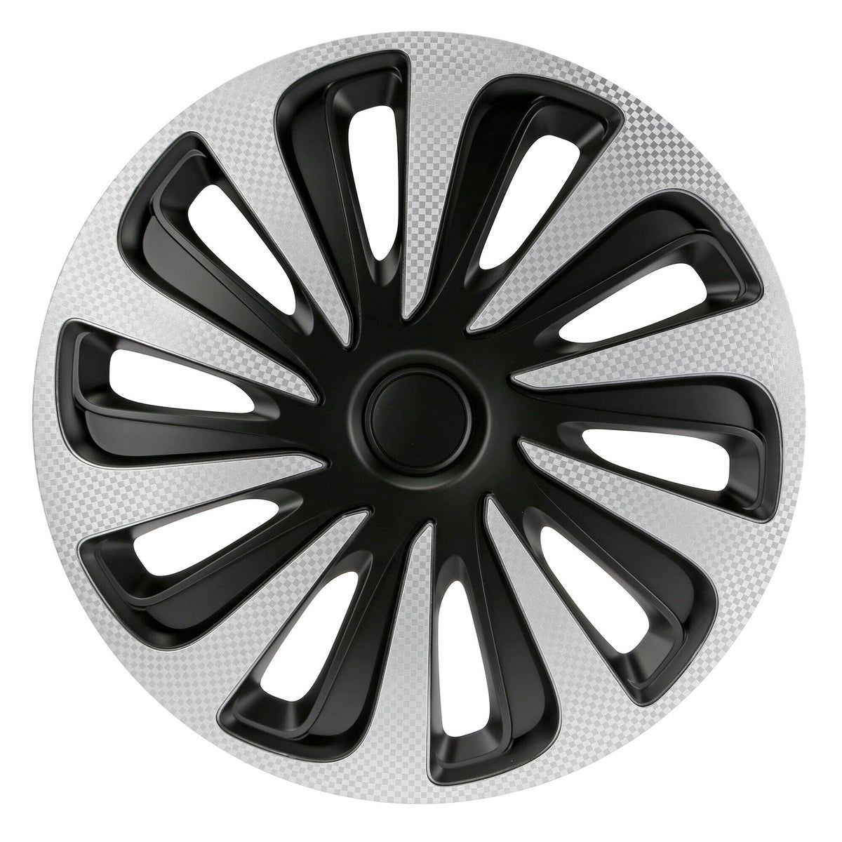 Pilot Kojin Carbon Silver-Black - Set 4 copricerchi -  16"