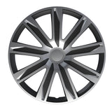 Pilot Raze Silver/Black - Set 4 copricerchi -  14"