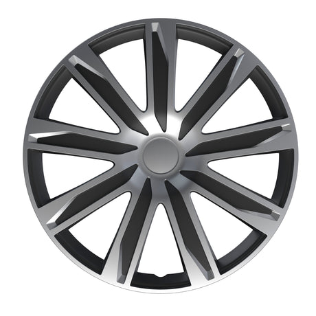 Pilot Raze Silver/Black - Set 4 copricerchi -  14"