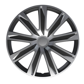 Pilot Raze Silver/Black - Set 4 copricerchi -  15"