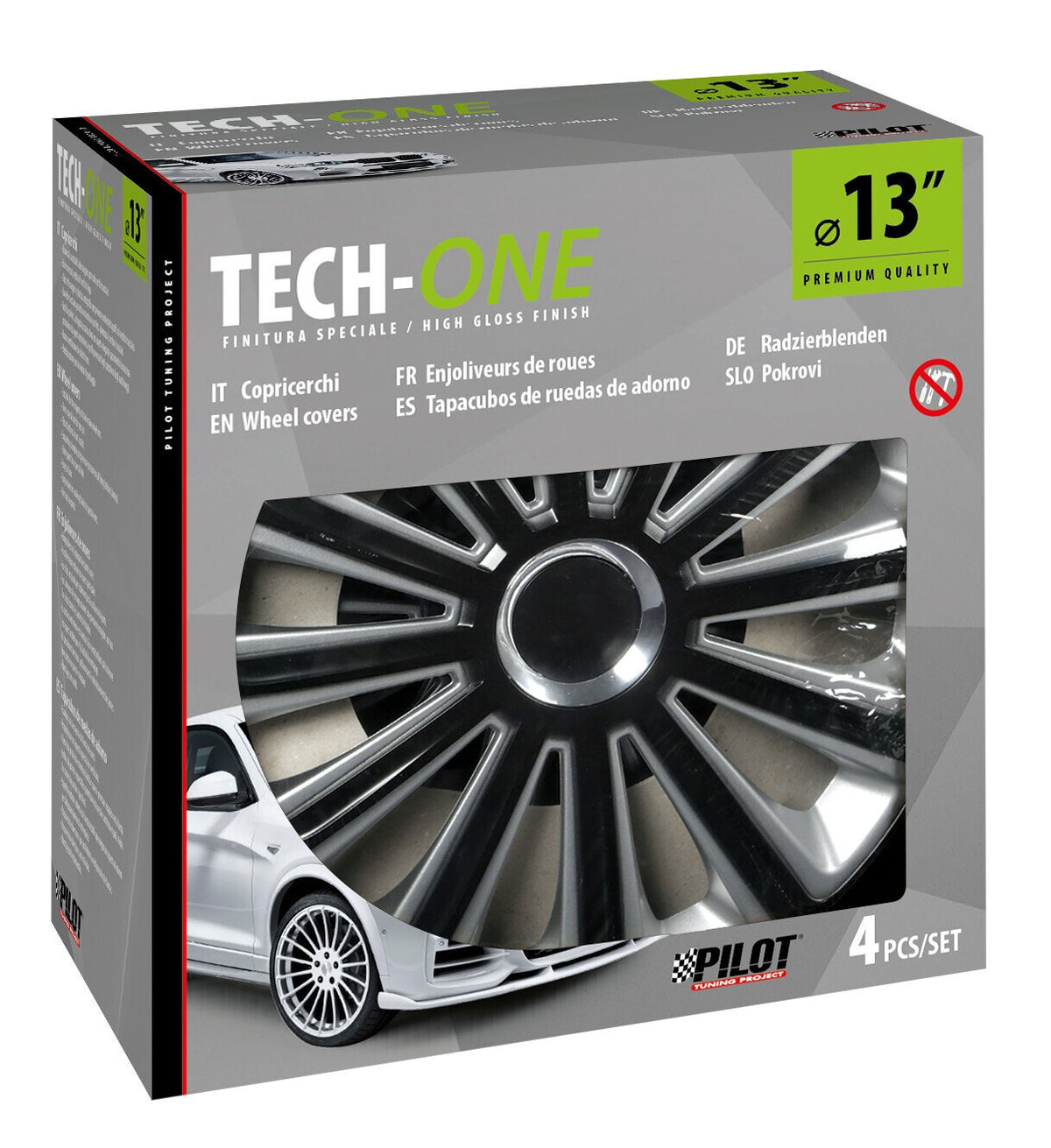 Pilot Trend DC RC - Set 4 copricerchi - Ø 13" 31590