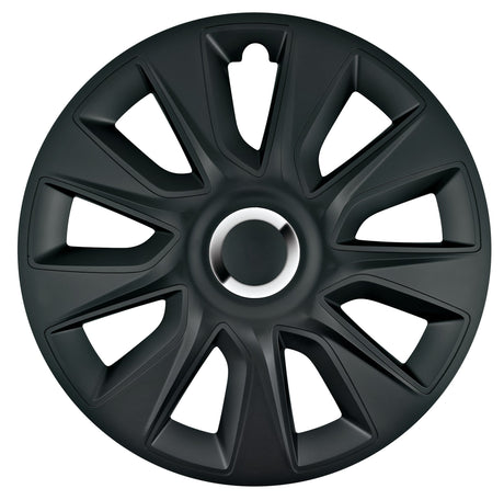 Pilot Copricerchi auto 4 pz - verniciati Tech-One Stratos RC Black -  14"
