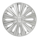 Pilot Copricerchi auto 4 pz - verniciati Tech-One Multi Silver -  14"