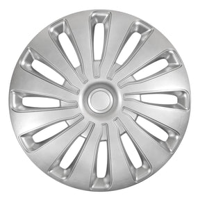 Pilot Copricerchi auto 4 pz - verniciati Tech-One Sepang Silver -  14"