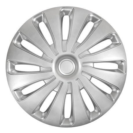 Pilot Copricerchi auto 4 pz - verniciati Tech-One Sepang Silver -  14"