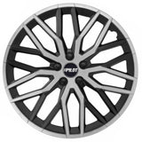Pilot Speedster - Set 4 copricerchi - 15" - Nero/Argento