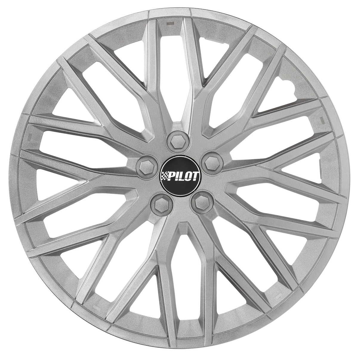 Pilot Speedster - Set 4 copricerchi - 16" - Argento