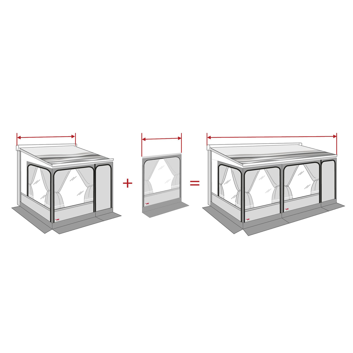 Fiamma Pannello frontale 50 cm di ricambio per Privacy Room