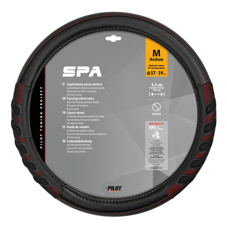 Pilot Spa, coprivolante in Skeentex - M -  37/39 cm - Rosso