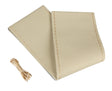 Pilot Premium, coprivolante in pelle - L -  37/39 cm - Beige