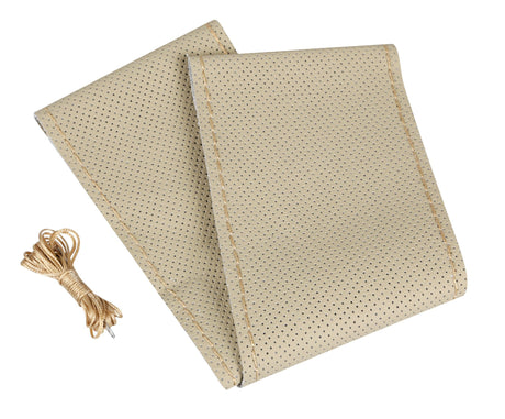 Pilot Premium Perforated, coprivolante in pelle - L -  37/39 cm - Beige
