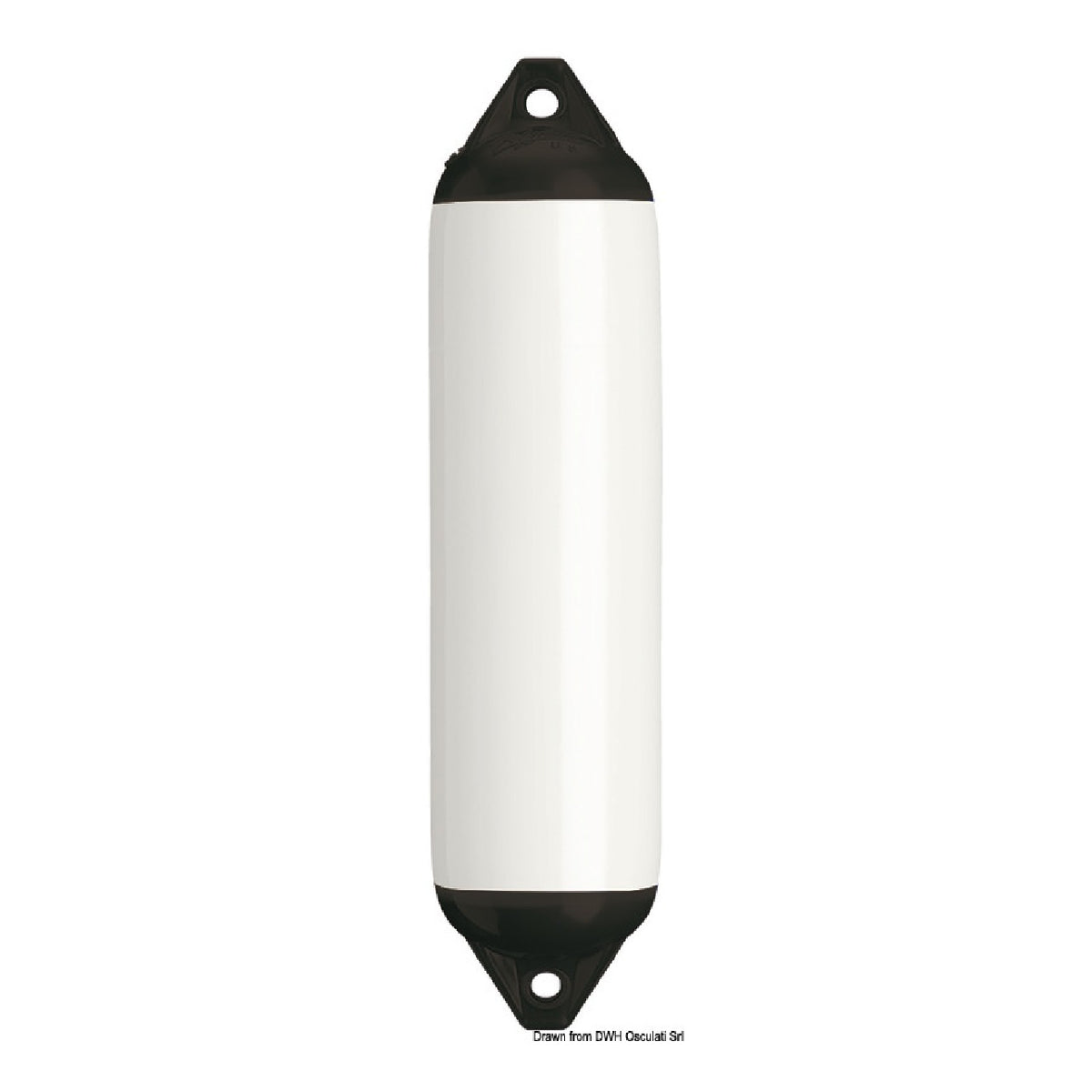 Polyform Parabordo Bianco con testa Blu