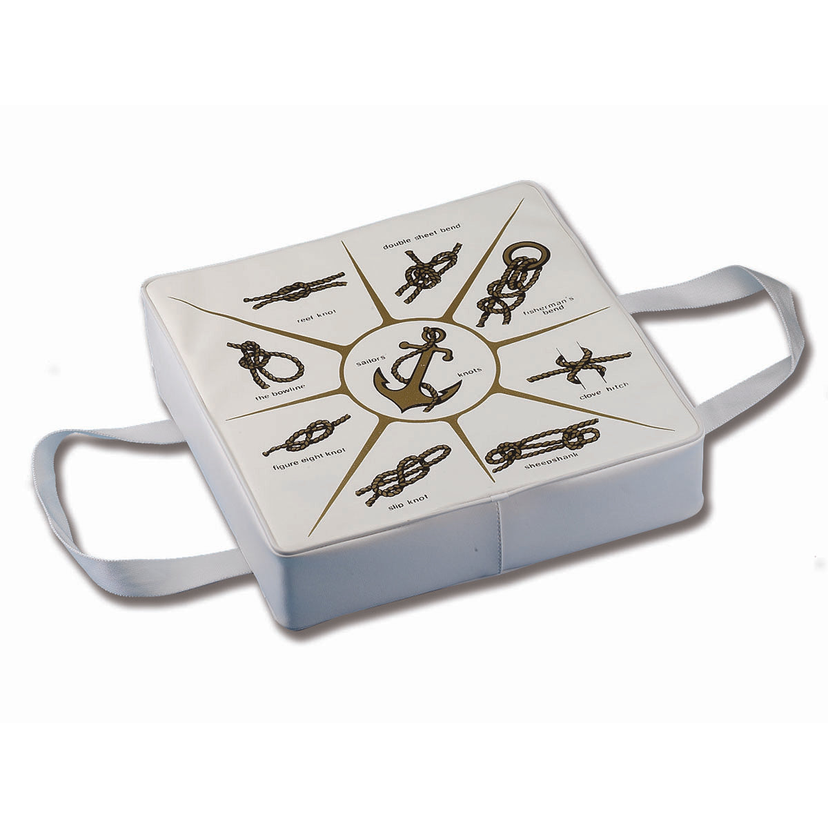 Chaleco salvavidas blanco Trem con estampado de nudos 100N