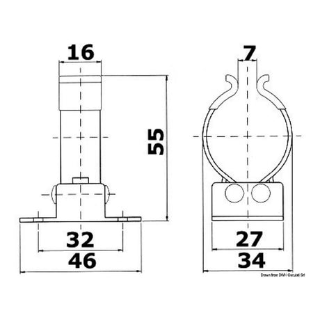 Osculati Clip in Acciaio Inox 34.357.00 - AmerigoStore