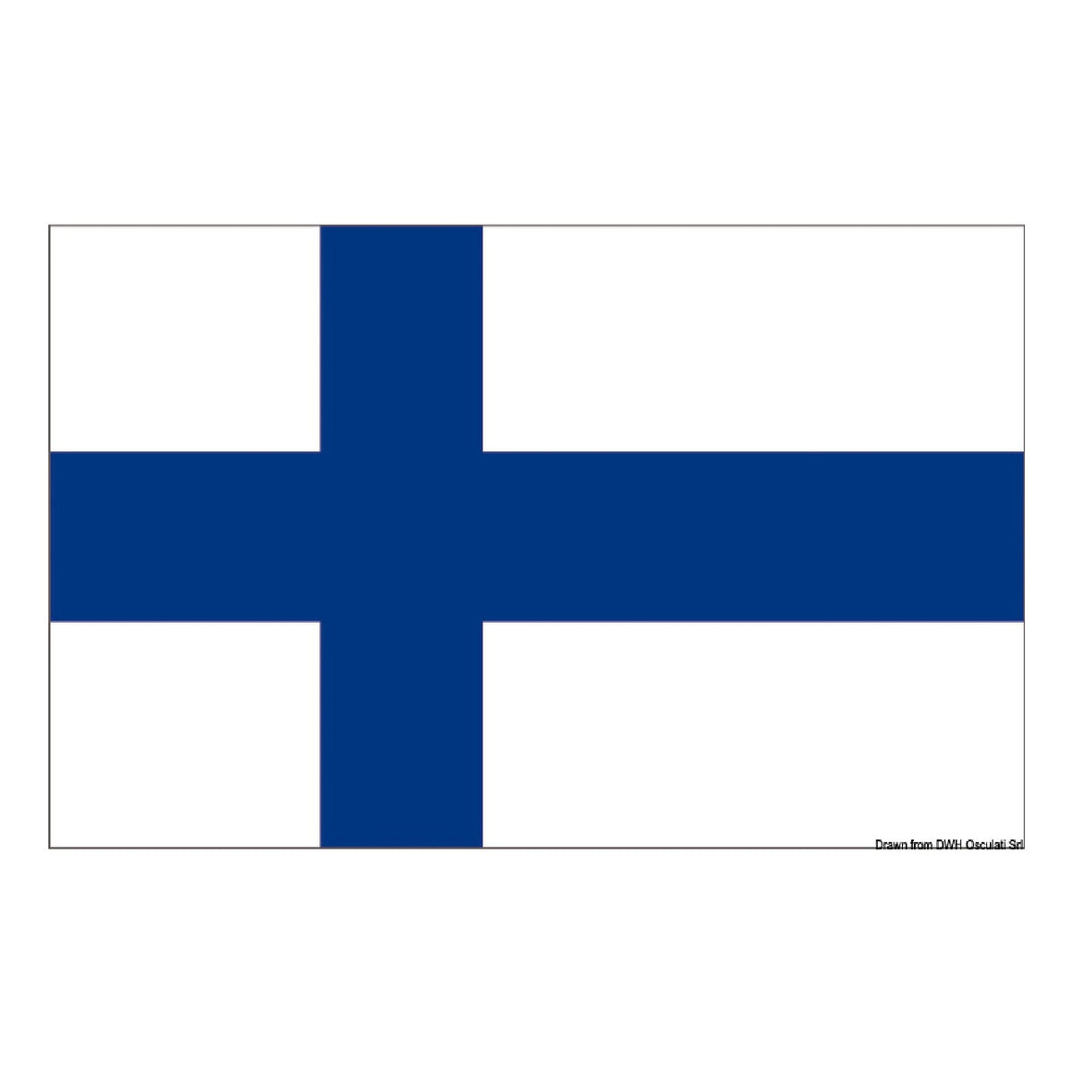 Bandera Osculati - Finlandia 35.433.01