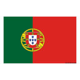 Geküsste Flagge – Portugal
