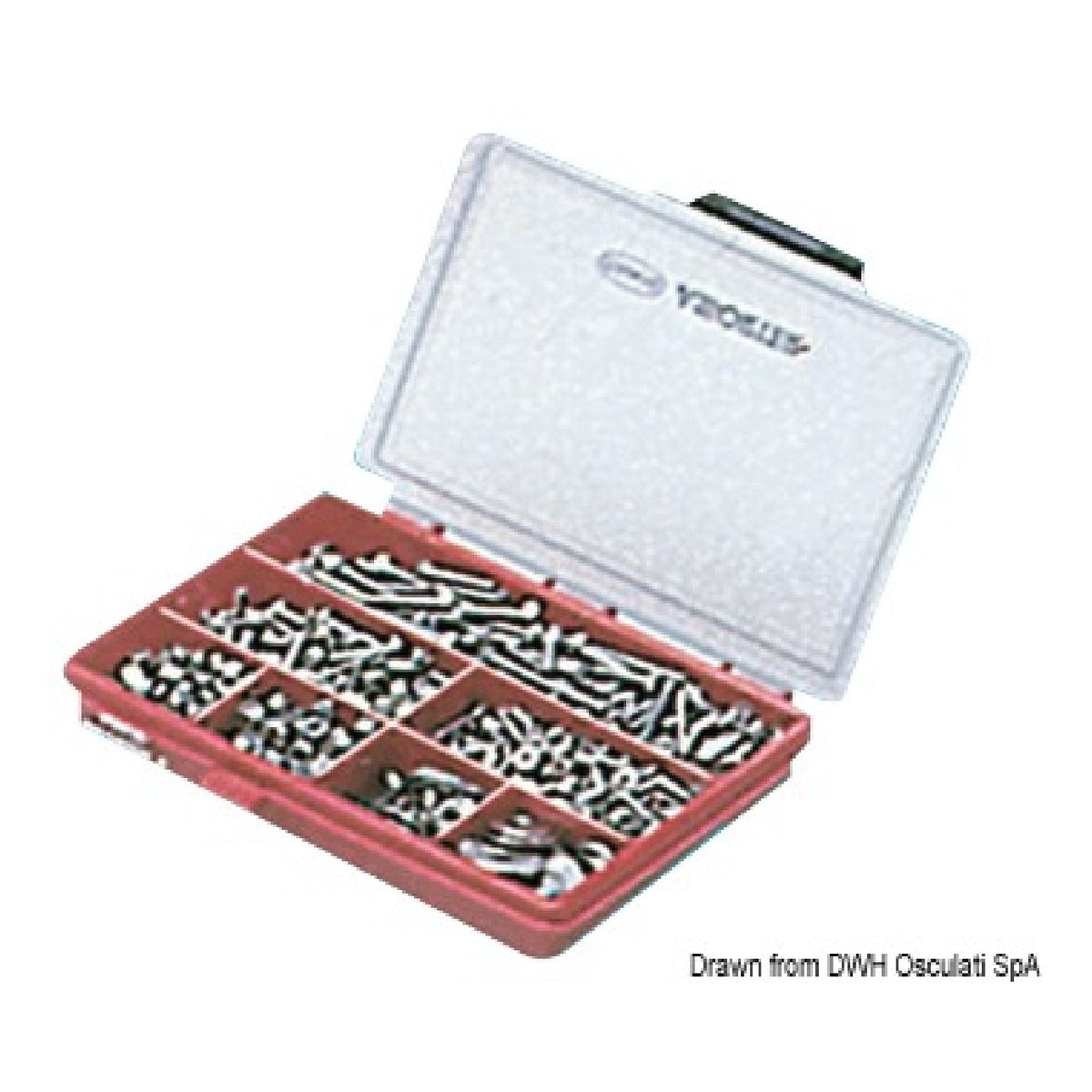 Caja de tornillos surtidos Osculati 37.300.01