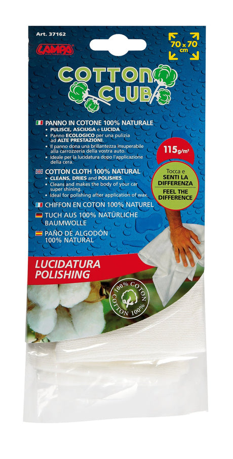Lampa Cotton Club, panno lucidatura - 70x70 cm - 115 g / m2 37162