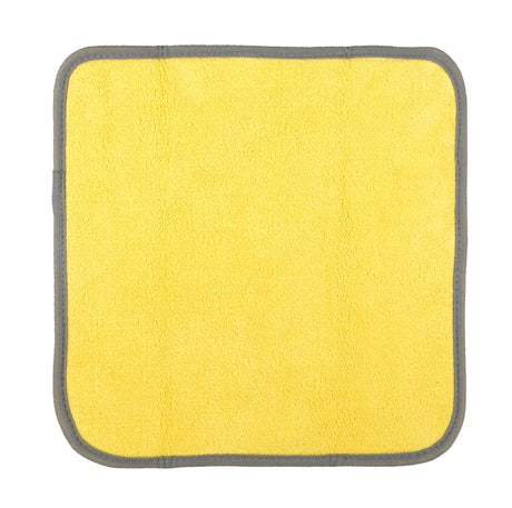 Lampa Premium Quality, panno in microfibra double-face - 30x30 cm - Grigio/Giallo 37179