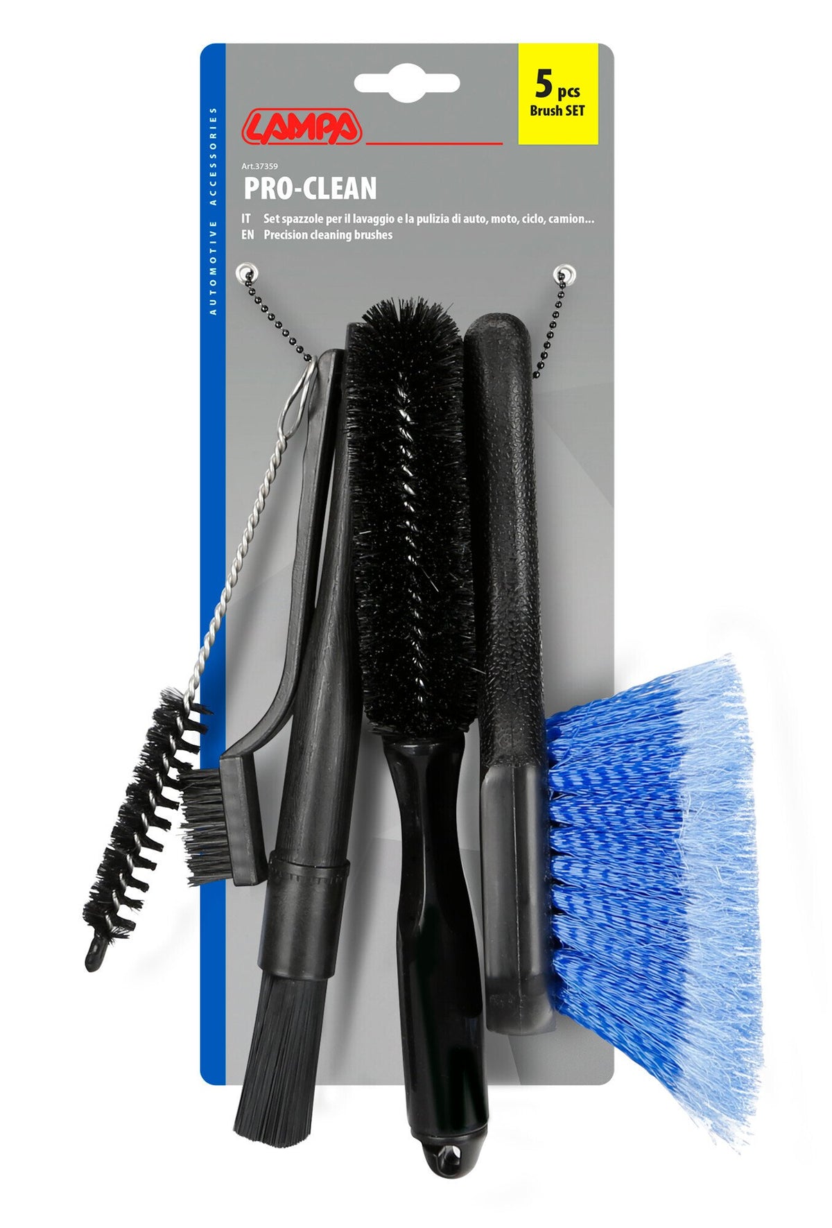 Lampa Pro-Clean, set 5 spazzole multiuso 37359