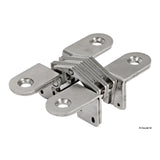 Osculati Verdecktes Scharnier für Türen und Luken AISI 304 38.527.03