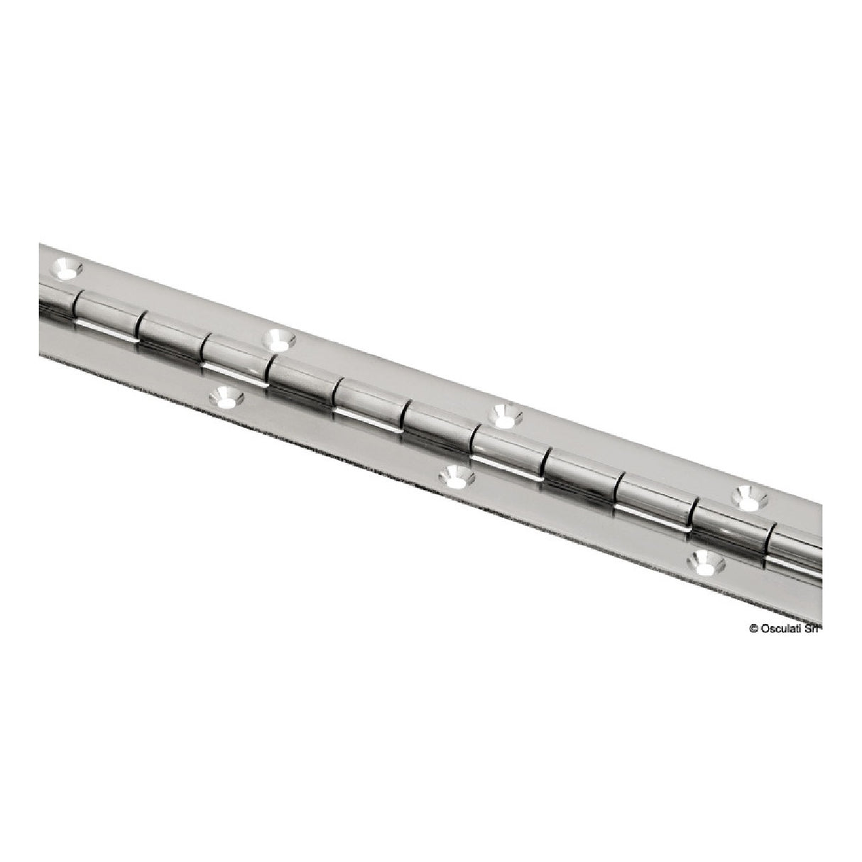 Osculati Barra de bisagra de acero inoxidable 2 m acampanada 38.998.01 38.998.01