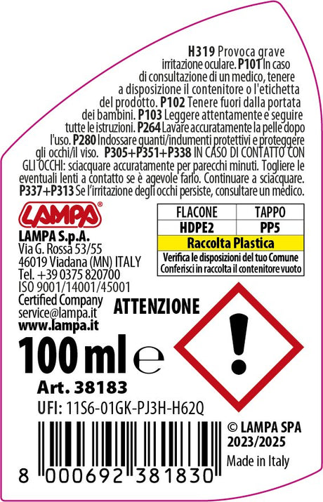 Pilot Additivo per trattamento anti-cristallizzante - 100 ml