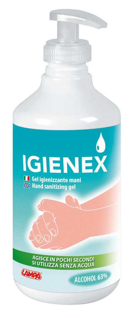 Lampa Igienex, gel igienizzante mani - 500 ml 38210